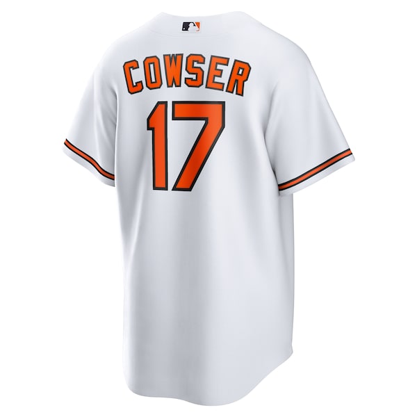Colton Cowser Baltimore Orioles Nike Home Replica Jersey - White - Image 3