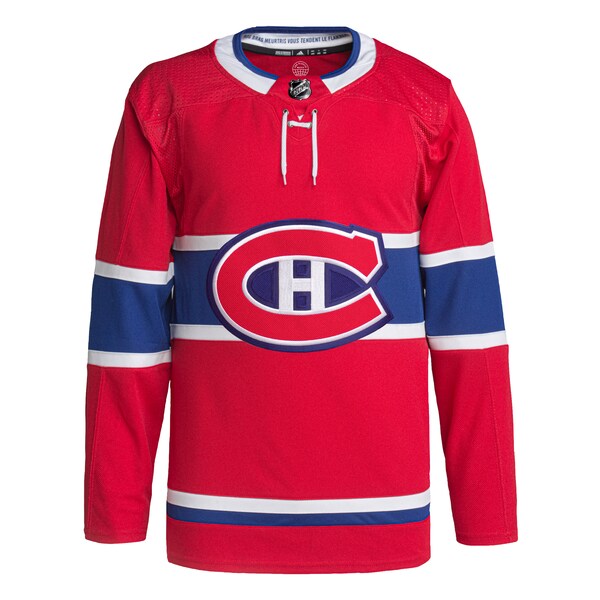 Montreal Canadiens adidas Men's Home Primegreen Authentic Jersey - Red - Image 2