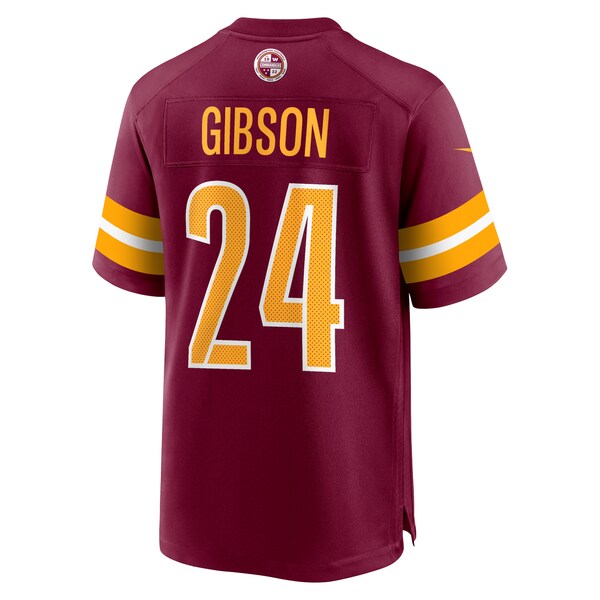Antonio Gibson Washington Commanders Nike Game Jersey - Burgundy/Black/White - Image 4