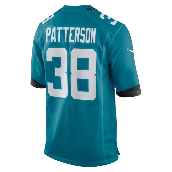 Riley Patterson Jacksonville Jaguars Nike Team Game Jersey - Teal - Image 3