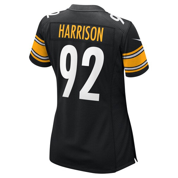 James Harrison Pittsburgh Steelers Nike Women's Retired Game Jersey - Black - Image 3