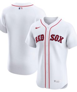Alternative view of Boston Red Sox Nike Home Elite Jersey - White/Red