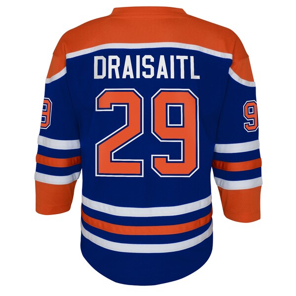 Leon Draisaitl Edmonton Oilers Youth Home Replica Player Jersey - Royal - Image 4