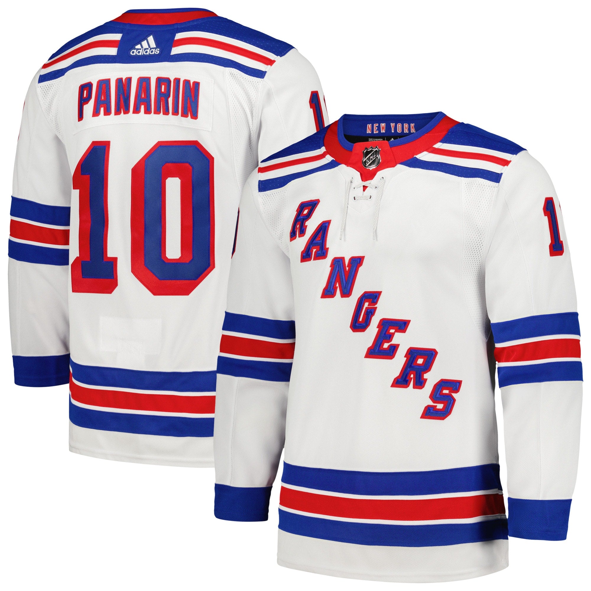 Artemi Panarin New York Rangers adidas Home Primegreen Authentic Player Jersey - Blue/Navy/White - Image 6