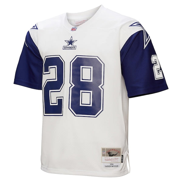 Darren Woodson Dallas Cowboys 1994 Alternate Legacy Replica Jersey - White - Image 2