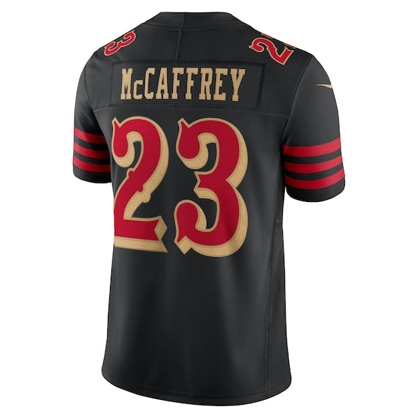 Christian McCaffrey San Francisco 49ers Nike 2025 Rivalries Collection Limited Jersey - Black - Image 3