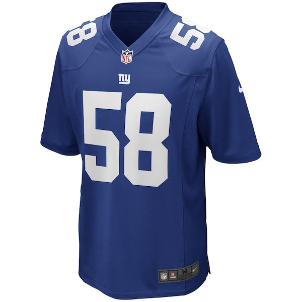 Carl Banks New York Giants Nike Game Retired Player Jersey - Royal - Image 2
