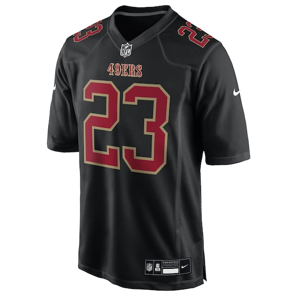 Christian McCaffrey San Francisco 49ers Nike Fashion Game Jersey - Carbon Black - Image 3