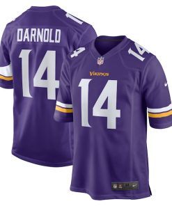 Sam Darnold Minnesota Vikings Nike Team Game Jersey -  Purple