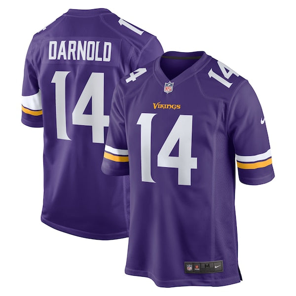 Sam Darnold Minnesota Vikings Nike Team Game Jersey - Purple