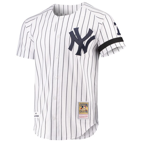 Don Mattingly New York Yankees Cooperstown Collection Authentic Jersey - White - Image 2