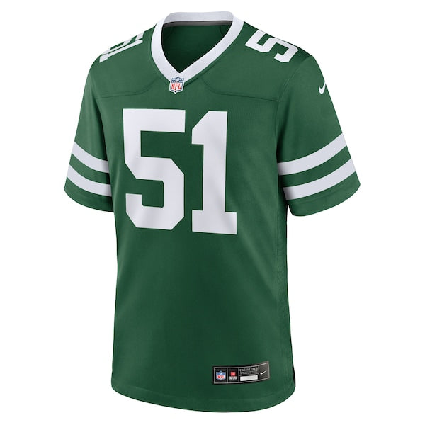 Francisco Mauigoa New York Jets Nike Team Game Jersey - Legacy Green - Image 2