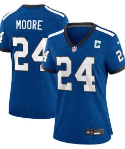 Lenny Moore Indianapolis Colts Nike Women's Indiana Nights Alternate Game Jersey - Royal