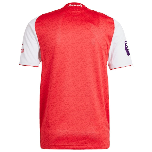 Arsenal adidas 2025/26 Home Authentic Jersey - Red/Blue - Image 4