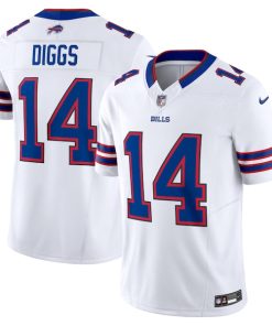 Stefon Diggs Buffalo Bills Nike Vapor F.U.S.E. Limited Jersey - White/Red/Royal