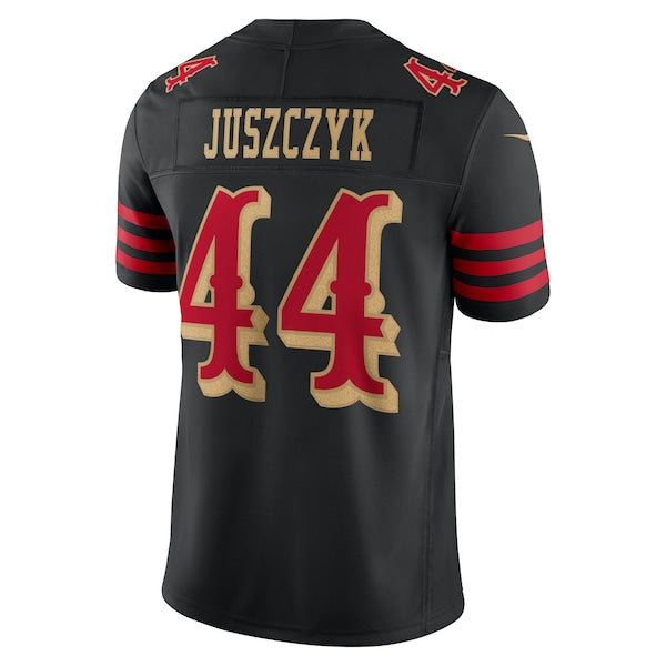 Kyle Juszczyk San Francisco 49ers Nike 2025 Rivalries Collection Limited Jersey - Black - Image 4