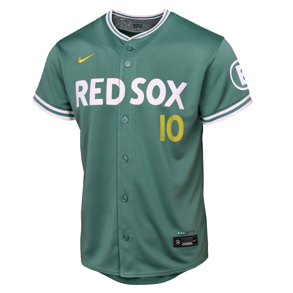 Trevor Story Boston Red Sox Nike Youth 2025 City Connect Limited Player Jersey - Green - Image 3