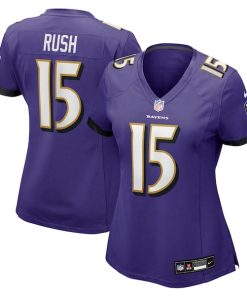 Cooper Rush Baltimore Ravens Nike Women's Team Game Jersey -  Purple