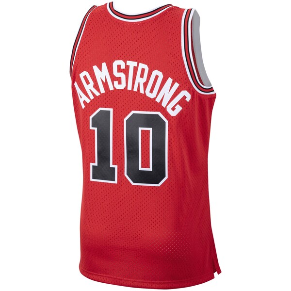 B. J. Armstrong Chicago Bulls 2001/02 Hardwood Classics Swingman Jersey - Red - Image 3