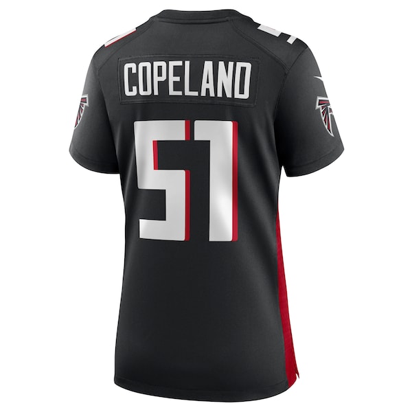 Brandon Copeland Atlanta Falcons Nike Women's Game Player Jersey - Black - Image 3