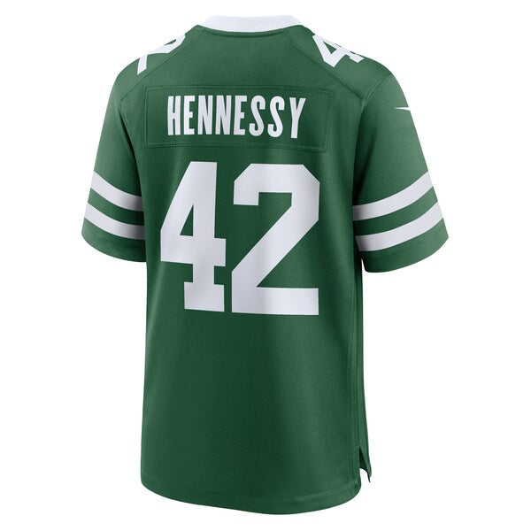 Thomas Hennessy New York Jets Nike Team Game Jersey - Legacy Green - Image 4