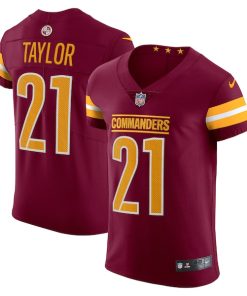 Alternative view of Sean Taylor Washington Commanders Nike Vapor Elite Retired Player Jersey - Burgundy/Black/White