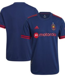 Chicago Fire adidas 2021 Primary Replica Jersey - Navy