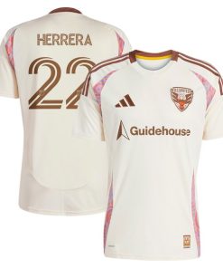 Aaron Herrera D.C. United adidas 2025 The Soul Kit Replica Player Jersey - Natural