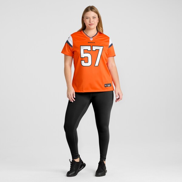 Kristian Welch Denver Broncos Nike Women's Team Game Jersey - Orange - Image 7