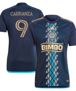 Julian Carranza Philadelphia Union adidas 2024 The XV Kit Replica Player Jersey?¨C Navy