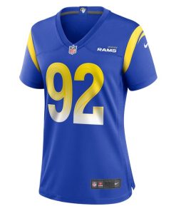 Alternative view of Anthony Goodlow Los Angeles Rams Nike Women's Game Jersey -  Royal