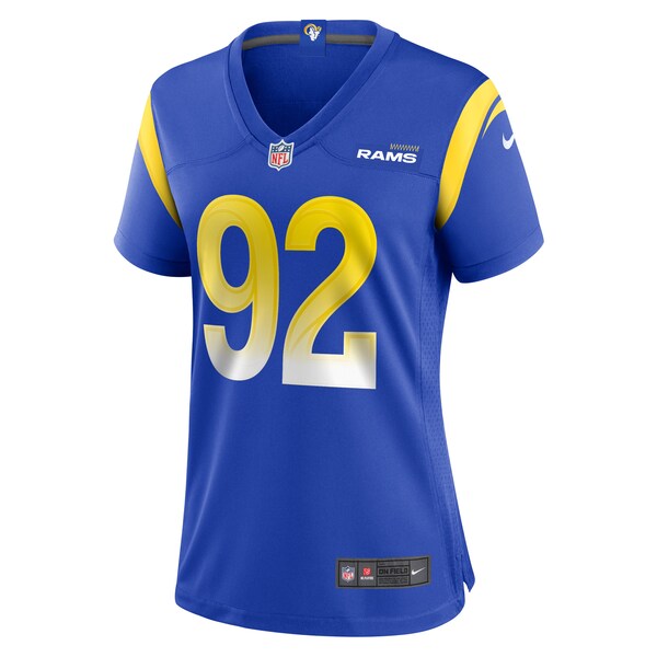 Anthony Goodlow Los Angeles Rams Nike Women's Game Jersey - Royal - Image 2