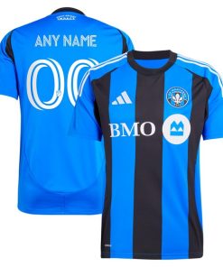 CF Montreal adidas 2025 Montr¨¦al Original Replica Custom Jersey - Blue