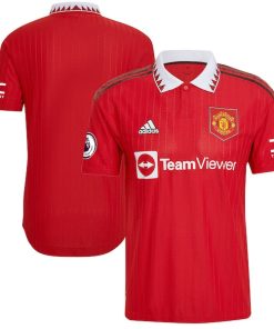 Manchester United adidas 2022/23 Home Authentic Blank Jersey - Red