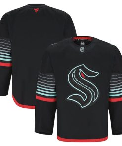 Seattle Kraken  Alternate Authentic Pro Jersey - Black/Navy