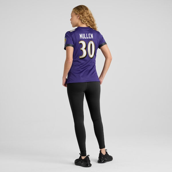 Trayvon Mullen Baltimore Ravens Nike Women's Game Jersey - Purple - Image 6