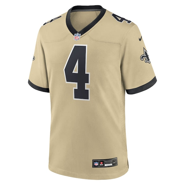 Ga¡¯Quincy McKinstry New Orleans Saints Nike Gameday Golds Alternate Game Player Jersey - Gold - Image 2