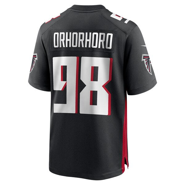 Ruke Orhorhoro Atlanta Falcons Nike Team Game Jersey - Black - Image 4