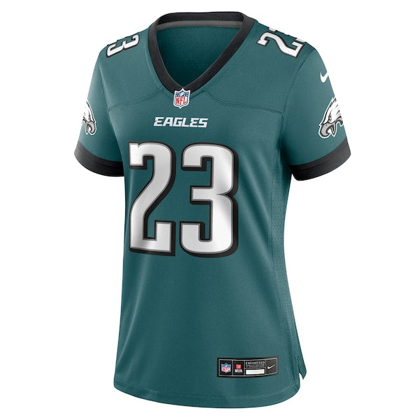 Eli Ricks Philadelphia Eagles Nike Women's Team Game Jersey - Midnight Green - Image 3