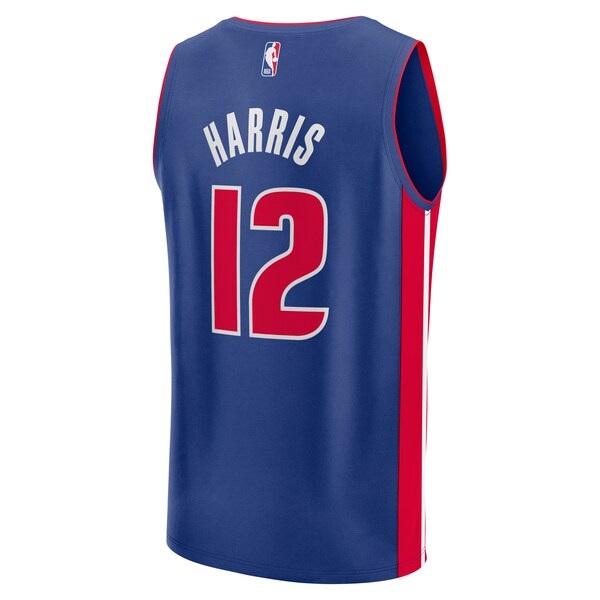 Tobias Harris Detroit Pistons Youth Fast Break Replica Player Jersey - Icon Edition - Blue - Image 3