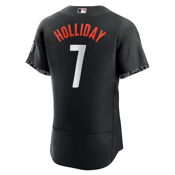 Jackson Holliday Baltimore Orioles Nike City Connect Authentic Player Jersey - Black - Image 3