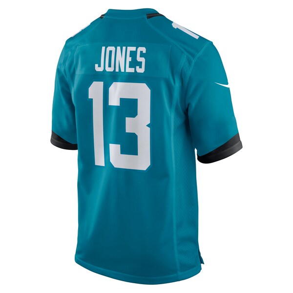 Tim Jones Jacksonville Jaguars Nike Team Game Jersey - Teal - Image 3