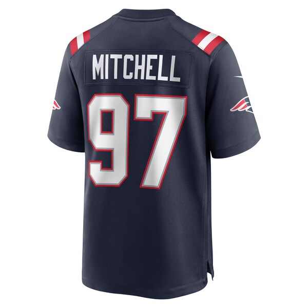 DaMarcus Mitchell New England Patriots Nike Game Player Jersey - Navy - Image 3
