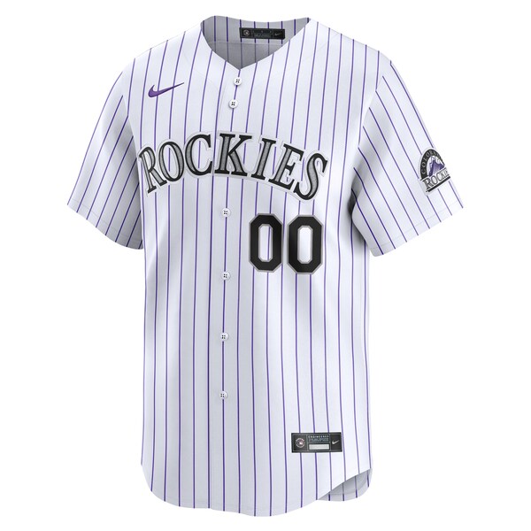 Colorado Rockies Nike Home Limited Pick-A-Player Retired Roster Jersey - White - Image 2