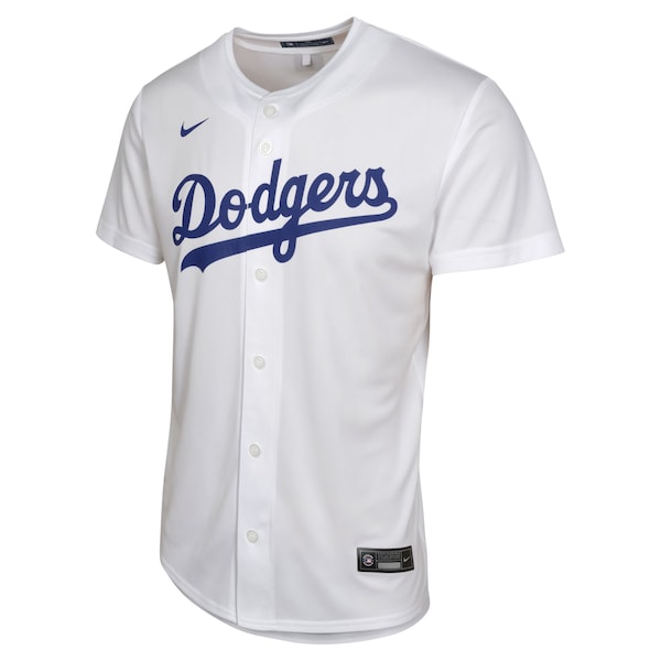 Yoshinobu Yamamoto Los Angeles Dodgers Nike Youth Home Replica Player Jersey - White - Image 2
