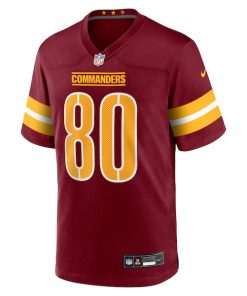 Alternative view of Tyree Jackson Washington Commanders Nike Team Game Jersey -  Burgundy