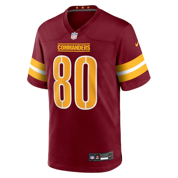 Tyree Jackson Washington Commanders Nike Team Game Jersey - Burgundy - Image 2