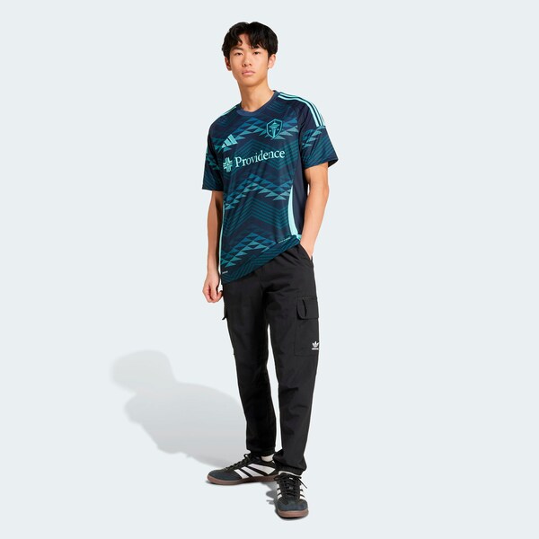 Seattle Sounders FC adidas 2025 The Salish Sea Kit Replica Jersey - Blue - Image 2