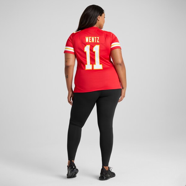 Carson Wentz Kansas City Chiefs Nike Women's Game Jersey - Red - Image 7