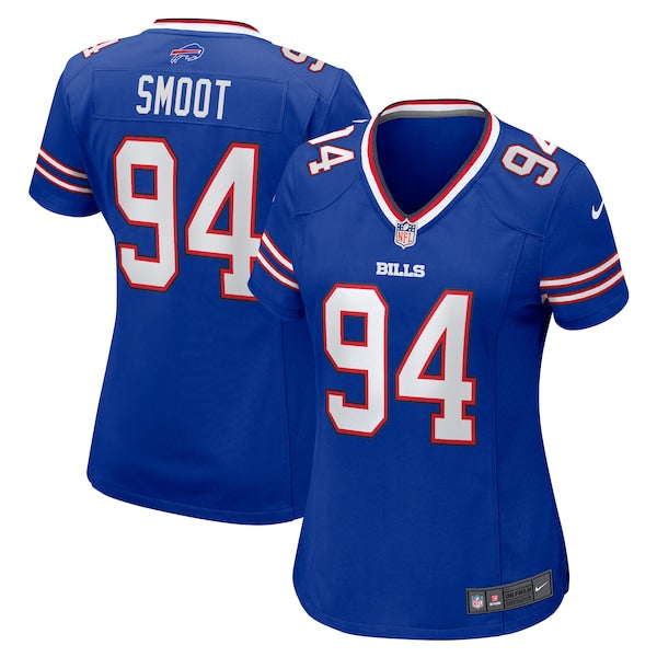 Dawuane Smoot Buffalo Bills Nike Women's Game Jersey - Royal